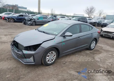 2019 Hyundai Elantra Se z USA, uszkodzony, nr VIN 5NPD74LF3KH450669